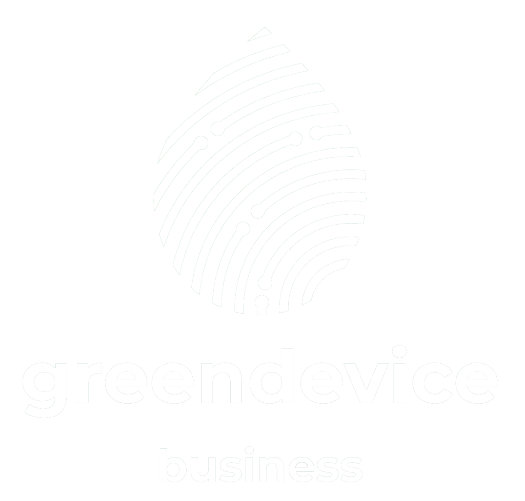greendevice logo weiss